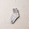 7-5004｜Organic Cotton Pile  Ankle Socks