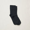 4-1000｜Organic Cotton Rubber Free Plain Socks