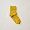 4-1000｜Organic Cotton Rubber Free Plain Socks