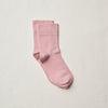 4-1000｜Organic Cotton Rubber Free Plain Socks