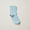 4-1000｜Organic Cotton Rubber Free Plain Socks