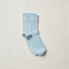 4-1000｜Organic Cotton Rubber Free Plain Socks