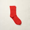 2027年3月納品｜4-1000｜Organic Cotton Rubber Free Plain Socks