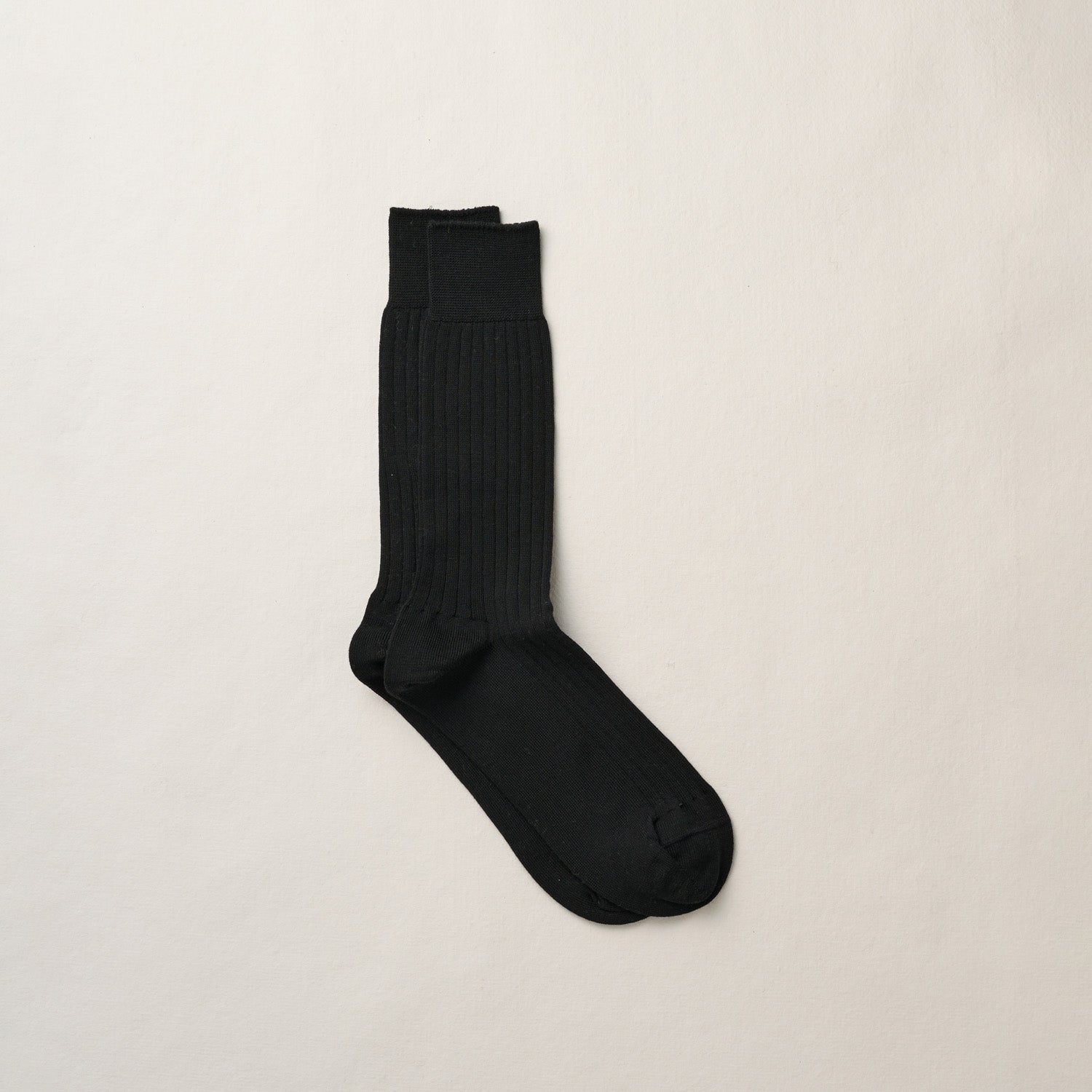 2027年3月納品｜4-1002｜Organic Cotton Ribbed Socks