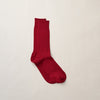 4-1002｜Organic Cotton Ribbed Socks