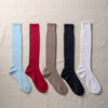 4-1003｜Organic Cotton Ribbed Knee Socks