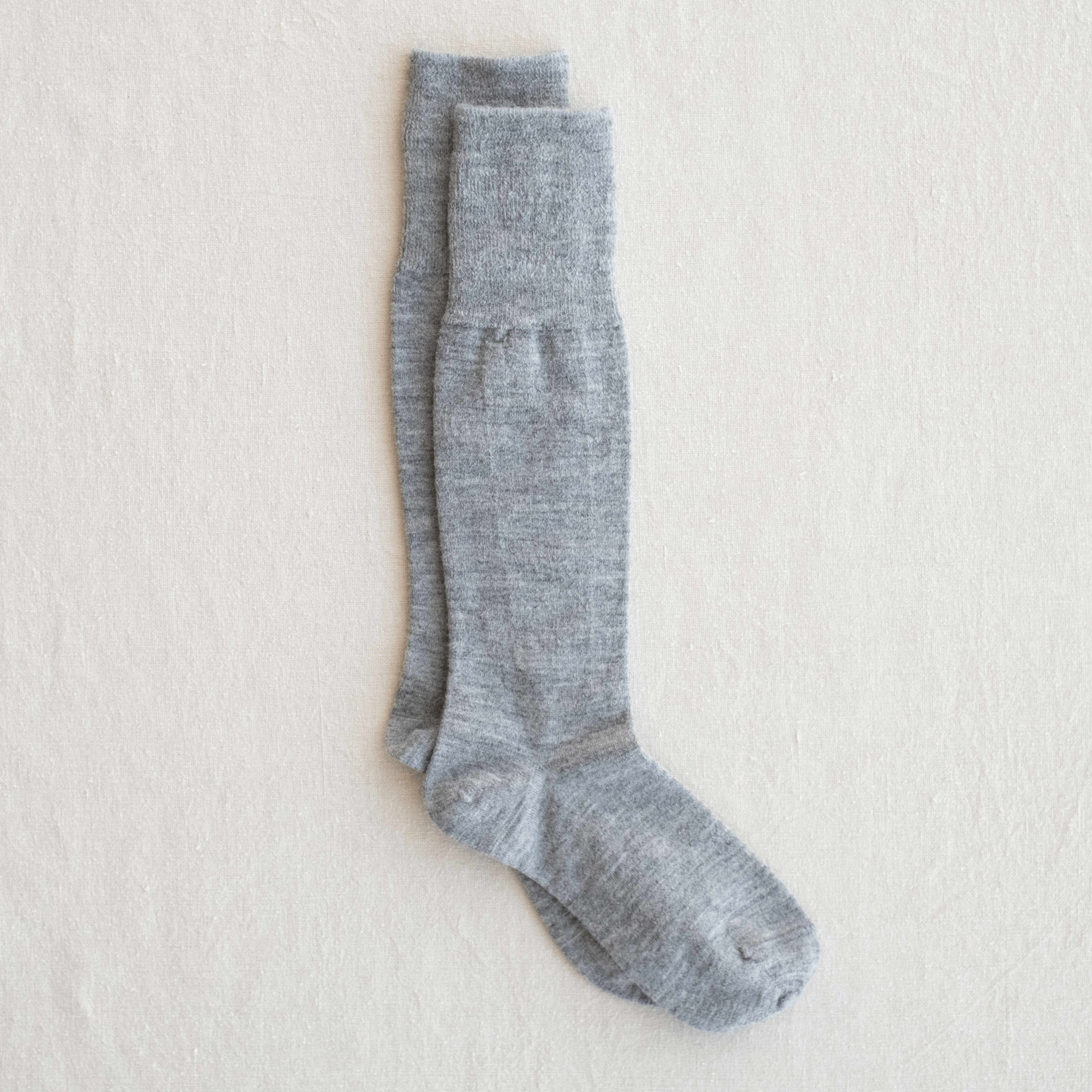 2026年9月納品｜4-1010｜Baby Alpaca Fine Gauge Knee Socks