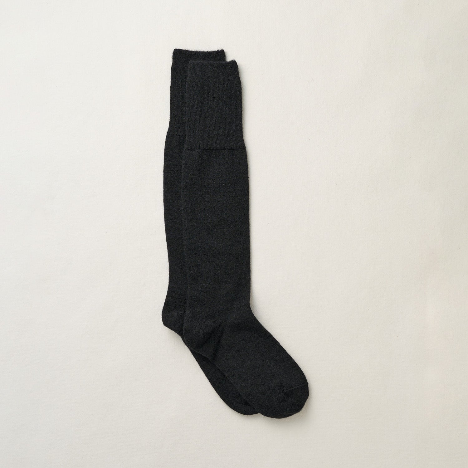 4-1010｜Baby Alpaca Fine Gauge Knee Socks