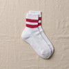 4-2000｜Organic Cotton Linen Pile Sole Line Socks