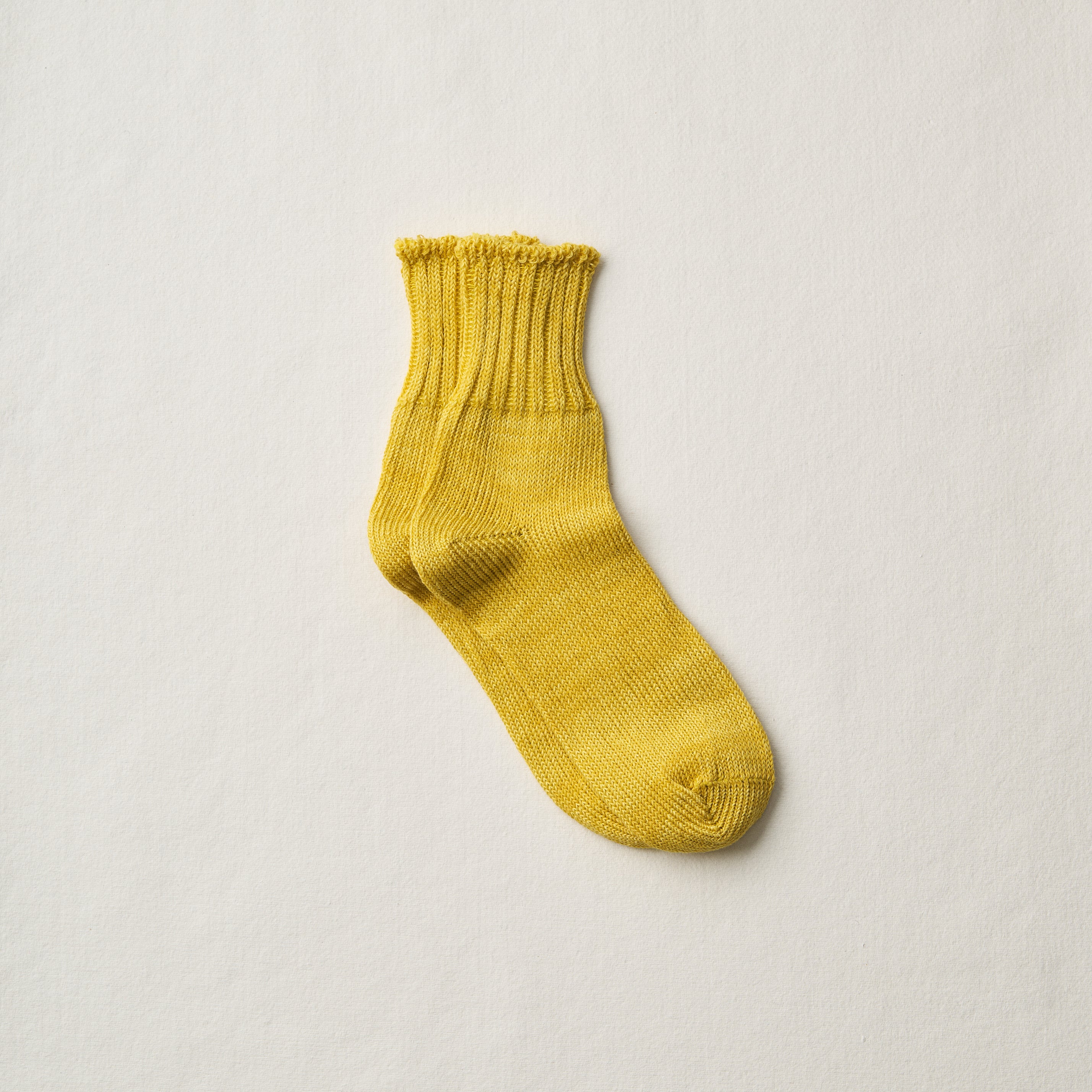4-2001｜Linen Organic Cotton Ankle Socks