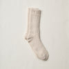 4-2002｜Organic Cotton Linen  Low Gauge Plain Socks
