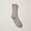4-2002｜Organic Cotton Linen  Low Gauge Plain Socks