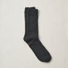 4-2002｜Organic Cotton Linen Low Gauge Plain Socks