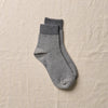 4-2003｜Organic Cotton Waffle Pattern Ankle Socks