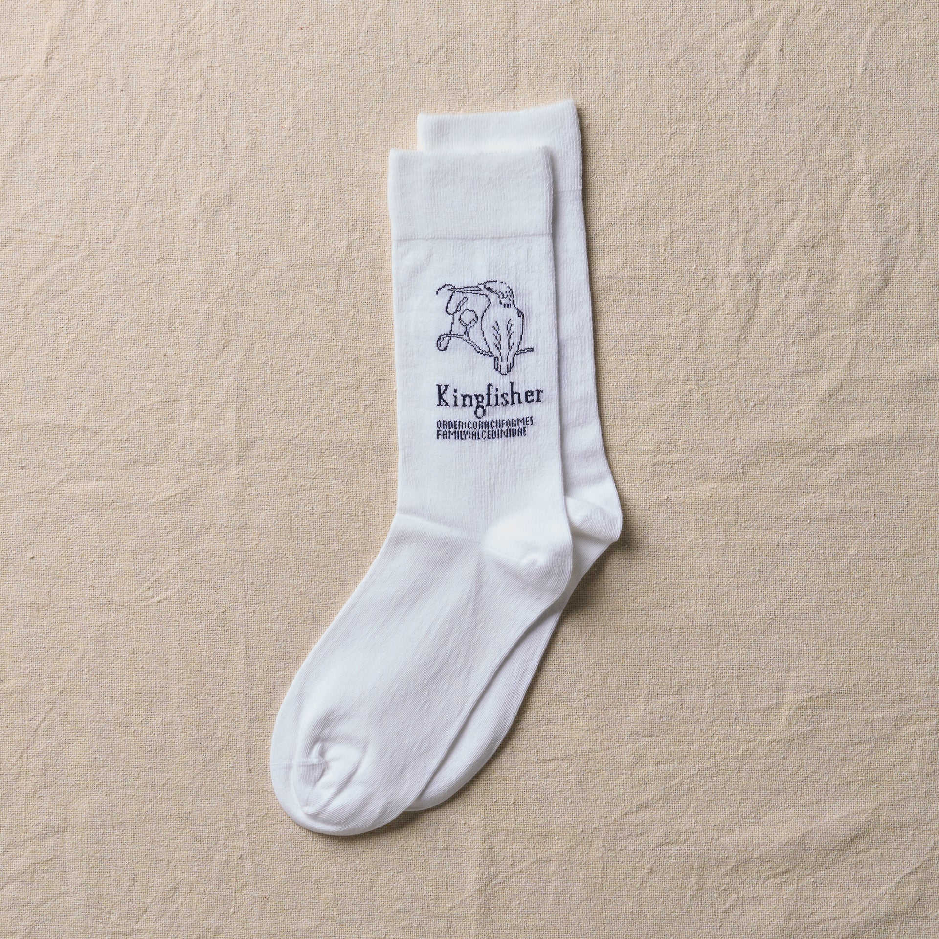 4-2004｜Organic Cotton Bird Pattern Socks