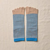 4-2006｜Organic Cotton Linen Toe Ankle Socks
