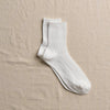 4-2007｜Organic Cotton Ribbed Middle Socks