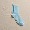 4-2007｜Organic Cotton Ribbed Middle Socks