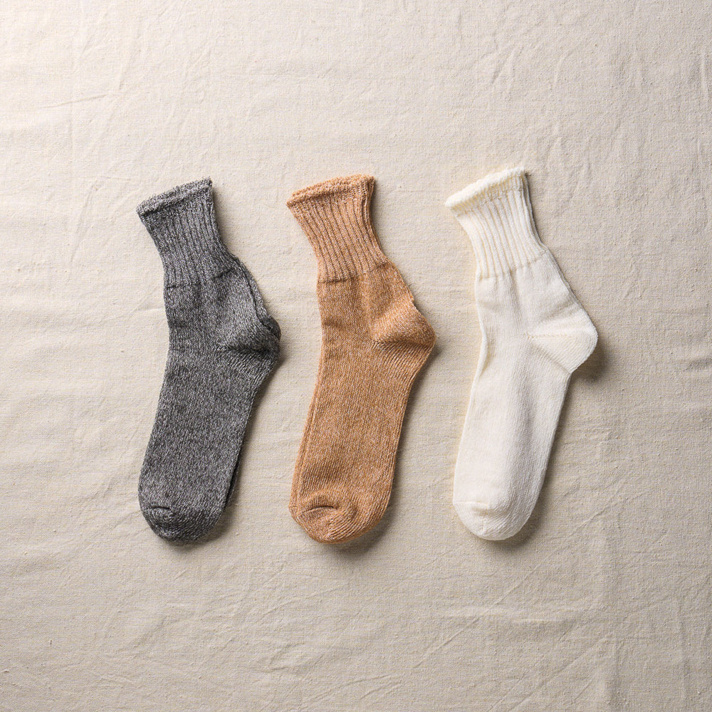 7-5022｜"Washi" Organic Cotton Ankle Socks