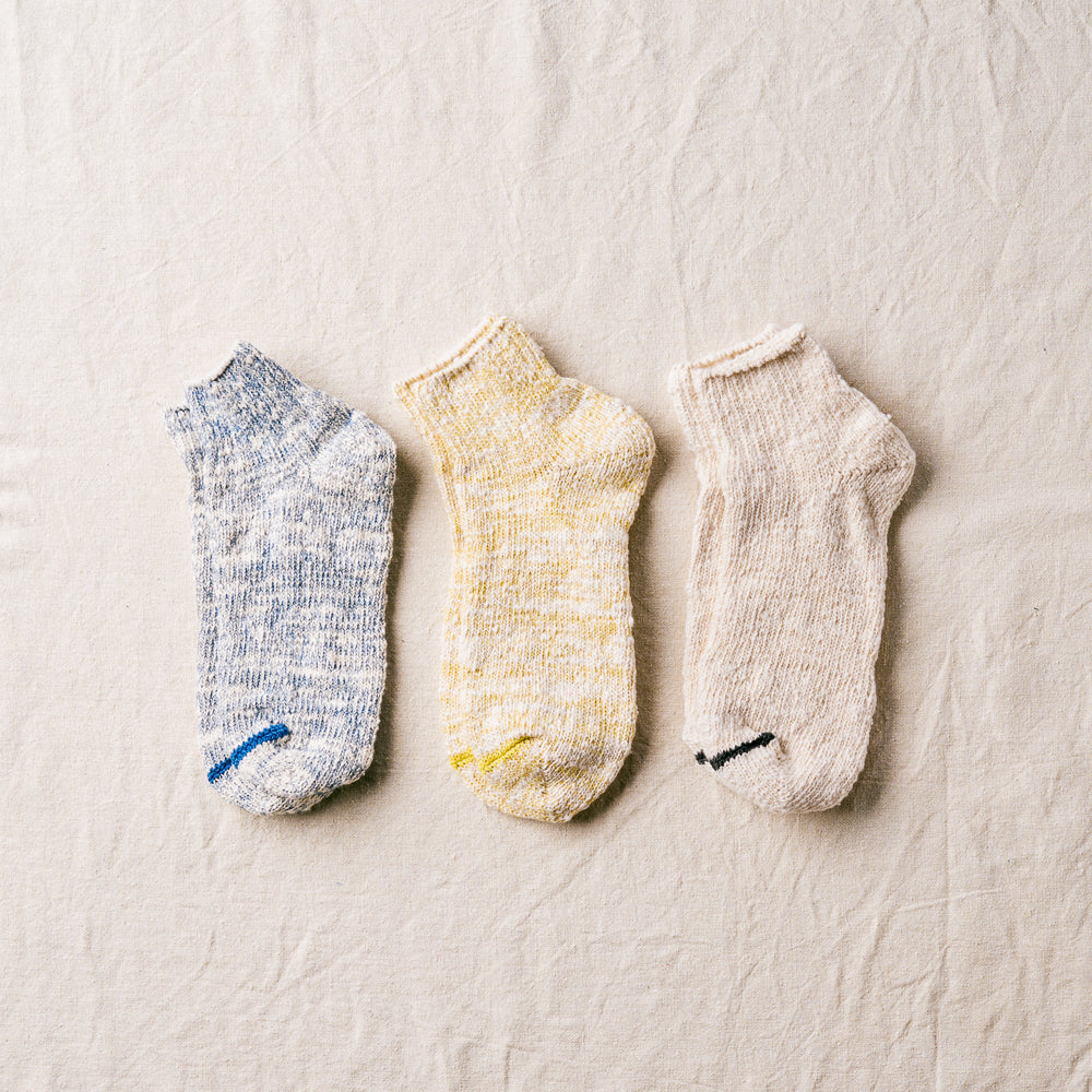 7-5012｜"Garabou" Organic Cotton Ankle Socks