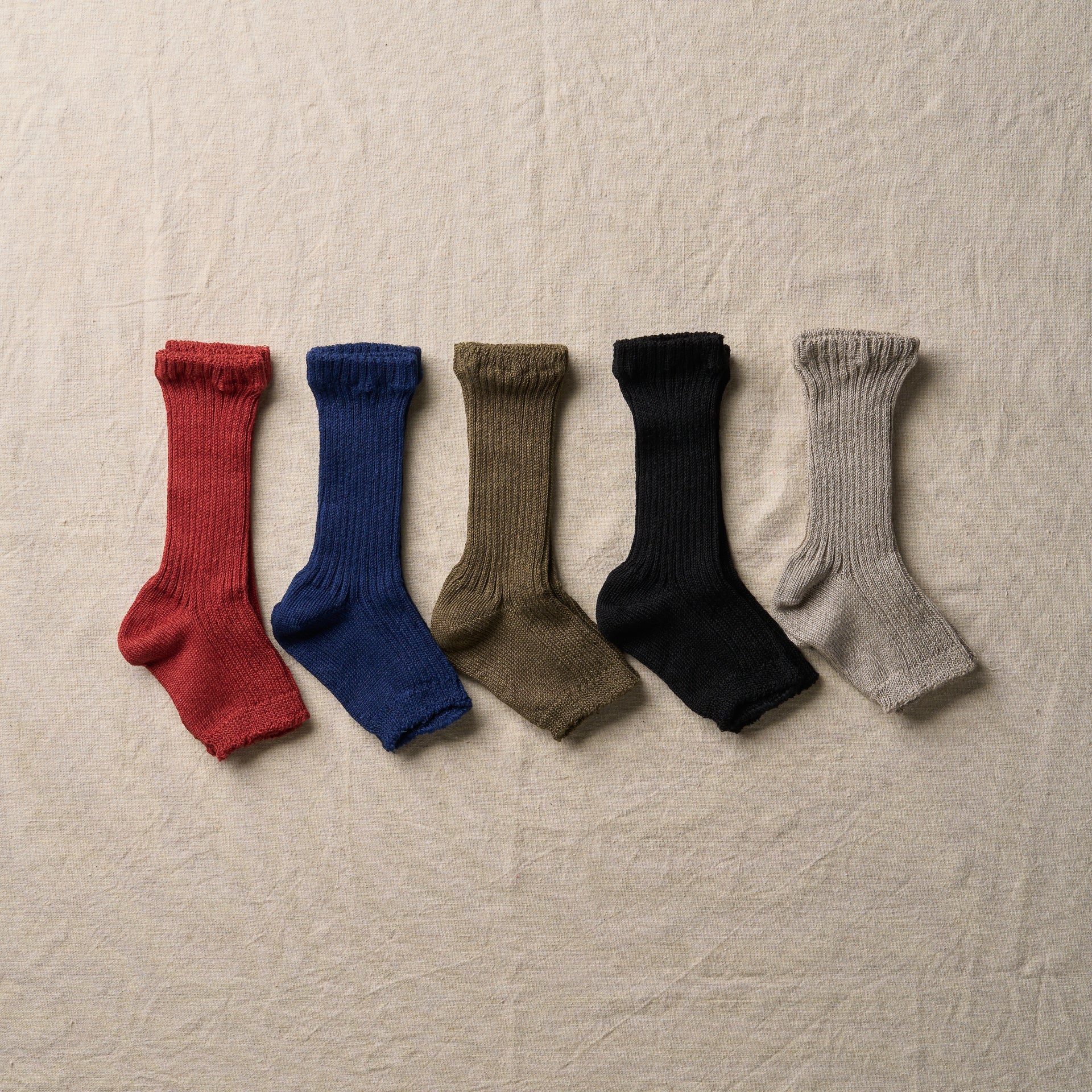 4-2012｜Linen sandal socks