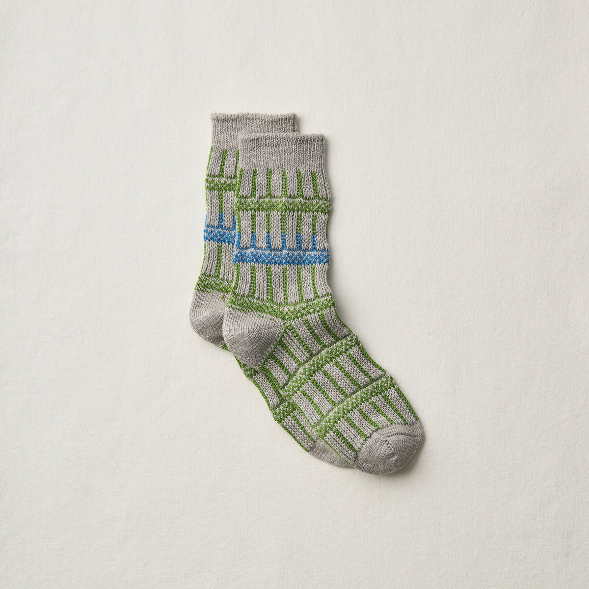4-2017｜Organic Cotton Irregular Stripes Socks