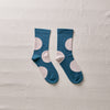 4-4015｜Organic Cotton Rubber Free Asymmetry Dot Socks