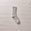 4-4016｜Organic Cotton Slab Ribbed Socks