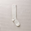 4-4020｜Wool Ribbed Knee Socks