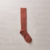 4-4020｜Wool Ribbed Knee Socks