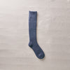 4-4021｜Wool Low Gauge Ribbed Knee Socks