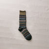 4-4022｜Wool Fair Isle Socks