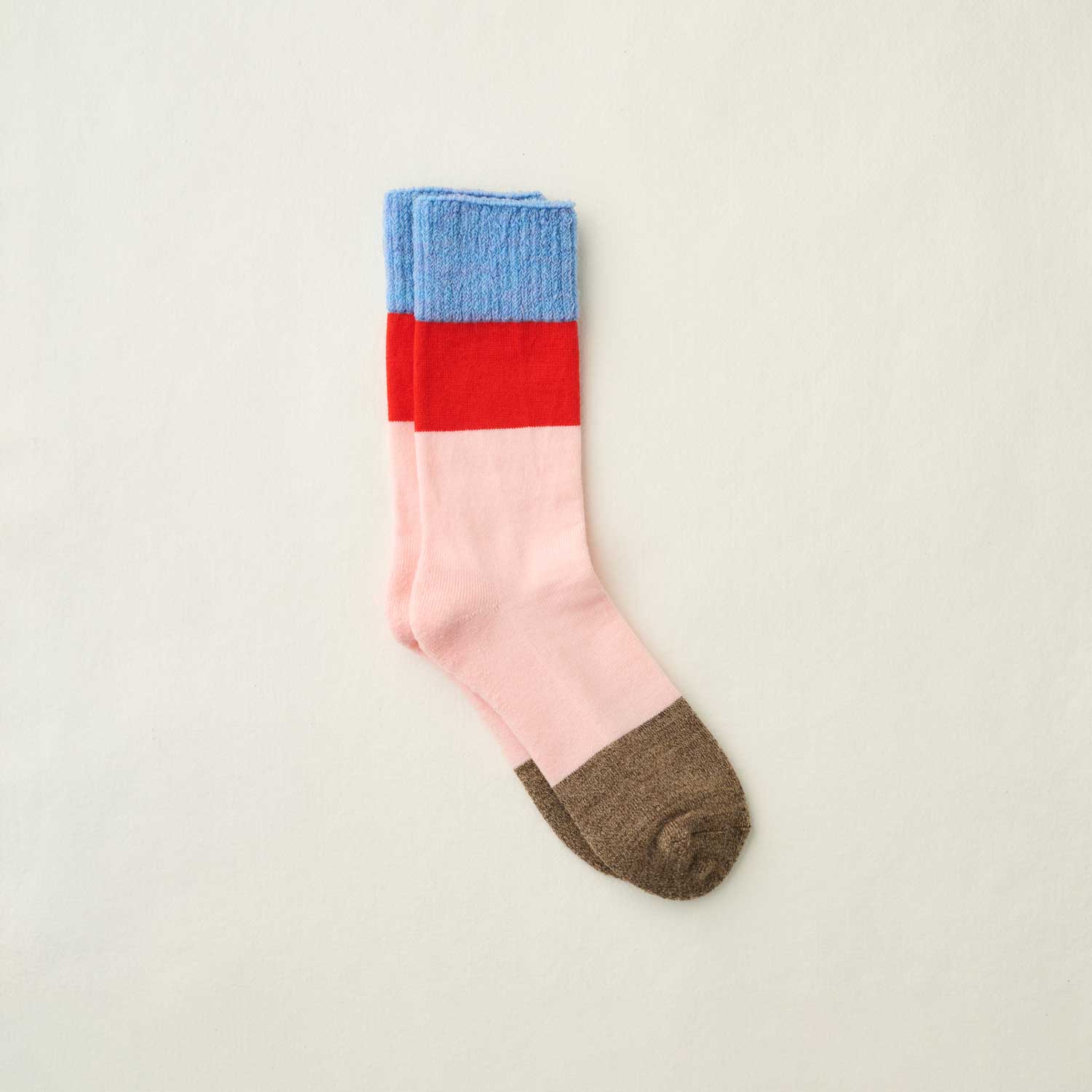 2026年9月納品｜4-4027｜Wool Pile Sole Socks