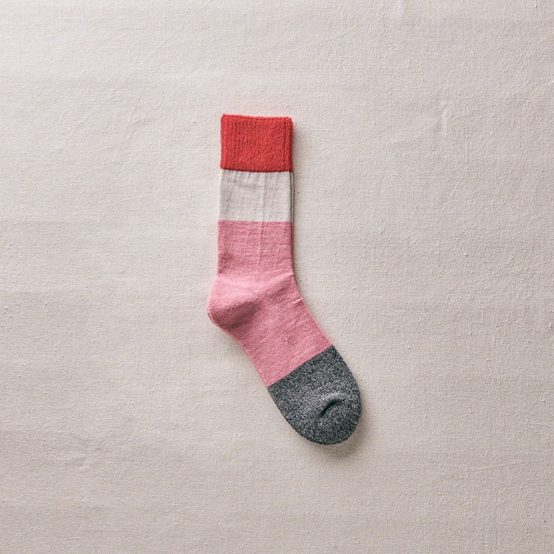 4-4027｜Wool Pile Sole Socks