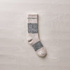 4-4028｜Wool Organic Cotton Snow Pattern Socks