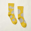 Delivery in September 2026｜4-4035｜Organic Cotton Rubber Free Natural Dot Socks