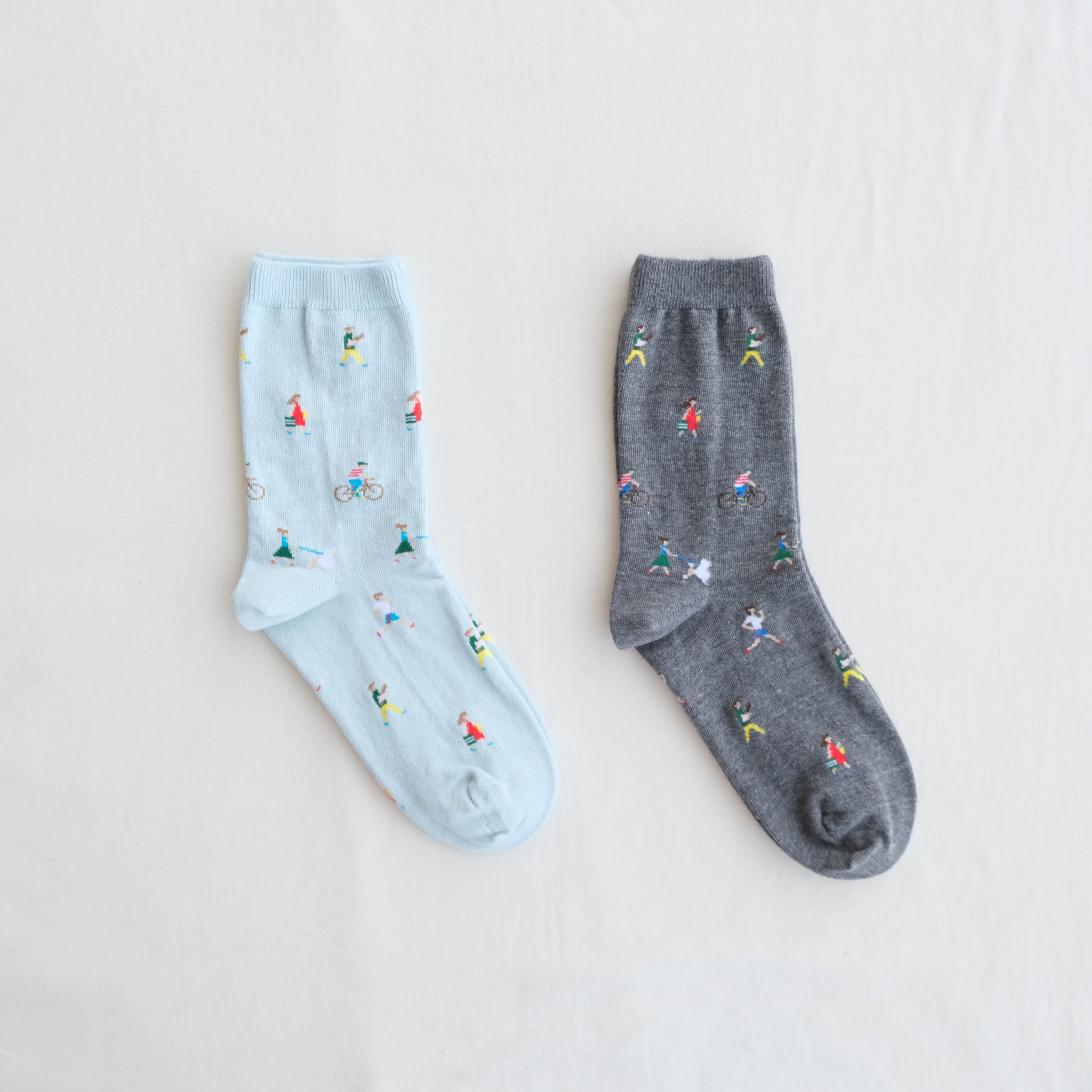 4-9001｜Organic Cotton Sanpo Socks