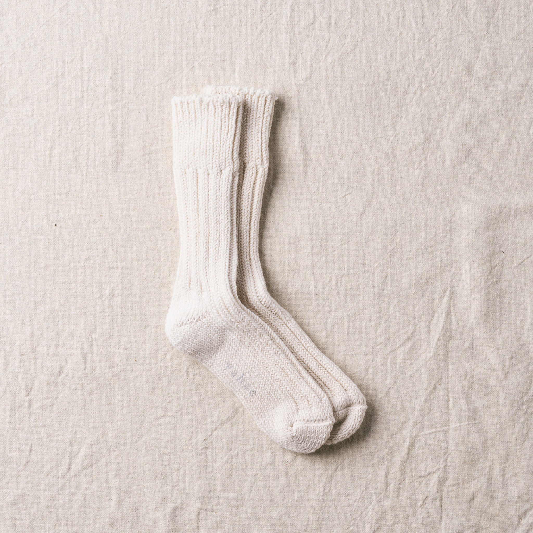 2027年3月納品｜7-5002｜Organic Cotton Low Gauge Socks