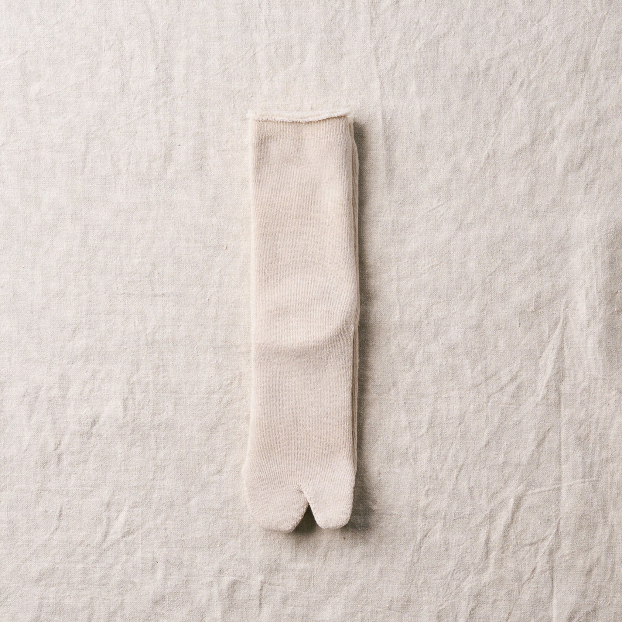 2027年3月納品｜7-5005｜Organic Cotton Yak Pile Tabi Socks