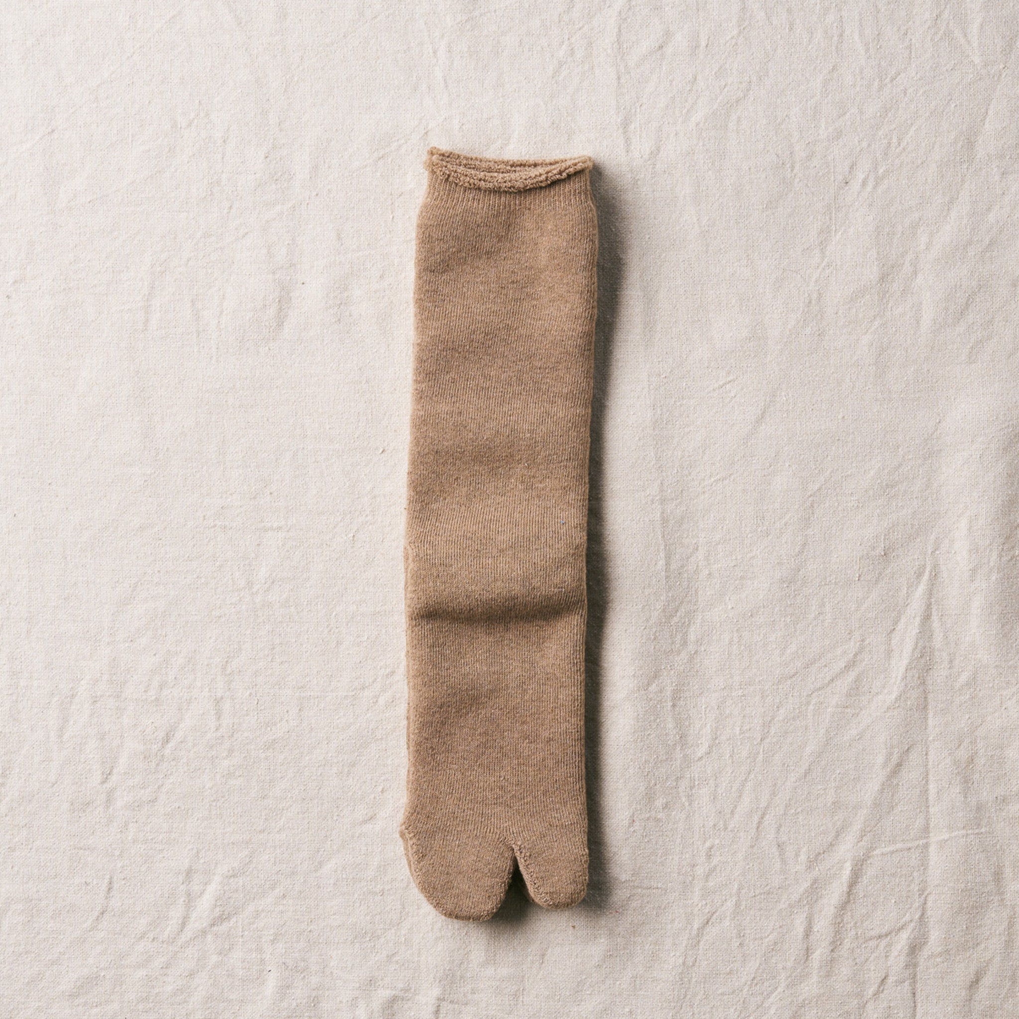 2027年3月納品｜7-5005｜Organic Cotton Yak Pile Tabi Socks
