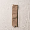 2027年3月納品｜7-5005｜Organic Cotton Yak Pile Tabi Socks