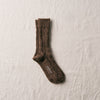 2027年3月納品｜7-5008｜Alpaca Cable Pattern Socks