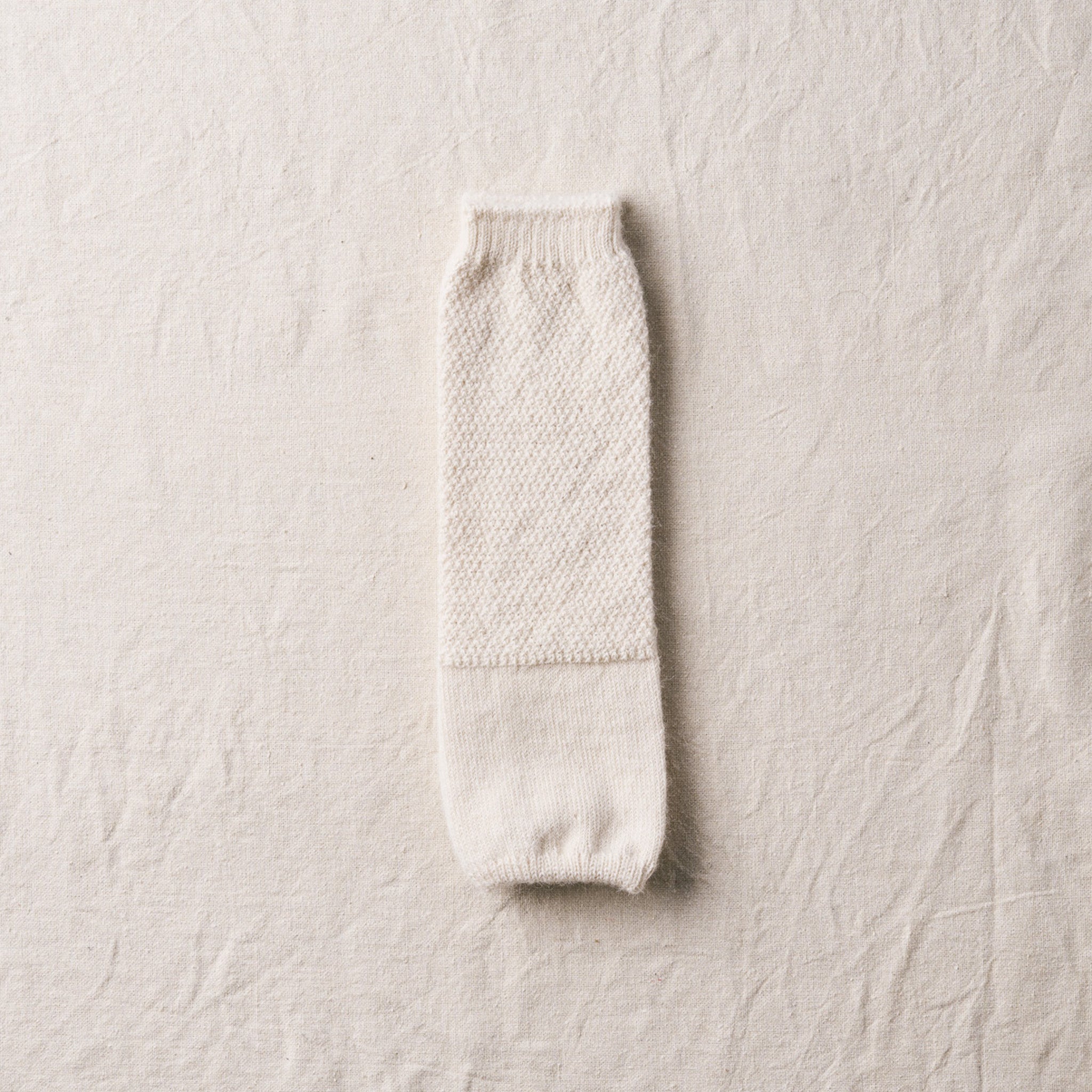 2027年3月納品｜7-5009｜Alpaca Moss Stitch Warmer
