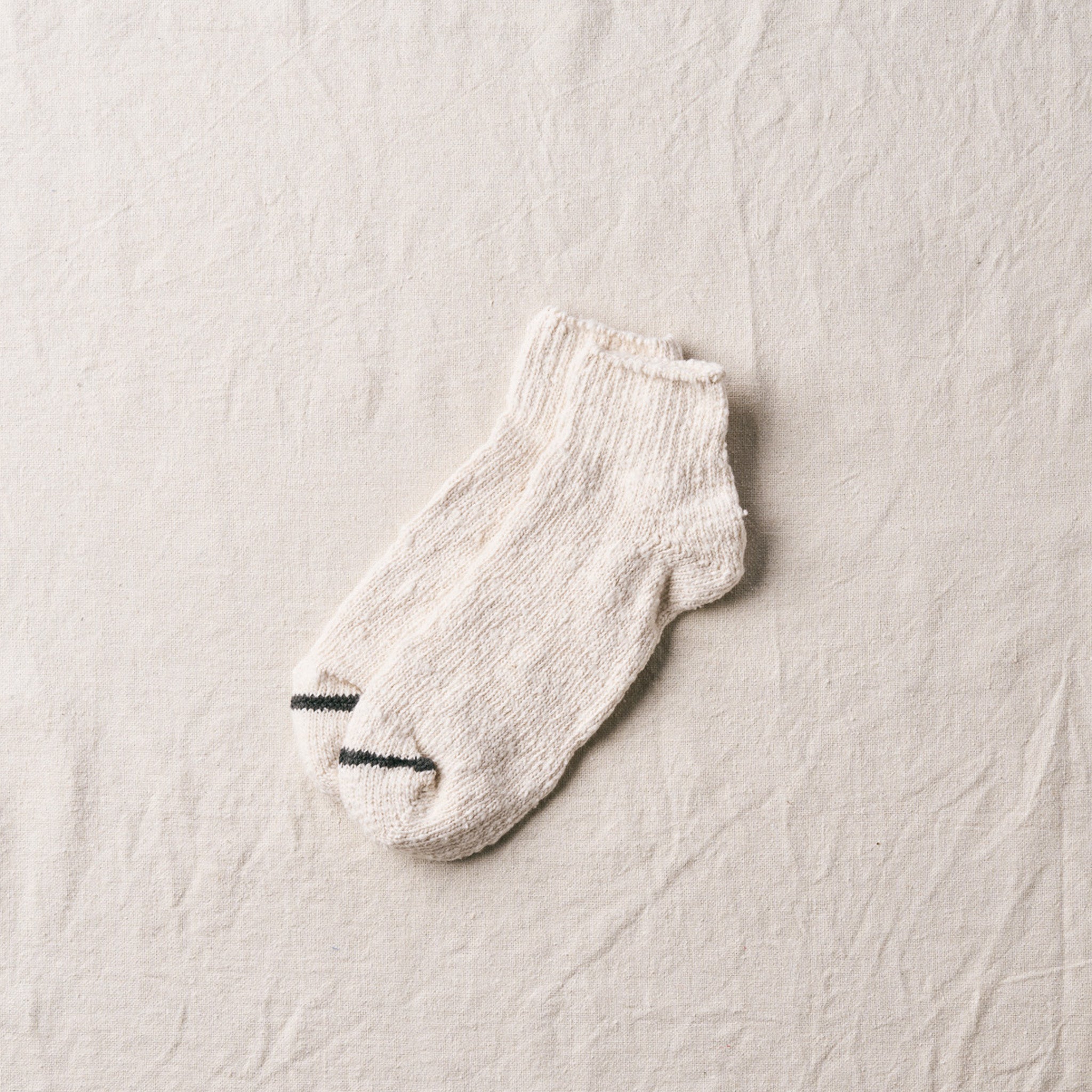 2027年3月納品｜7-5012｜"Garabou" Organic Cotton Ankle Socks