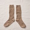 7-5019｜Organic Cotton Yak Knitting Pattern Socks