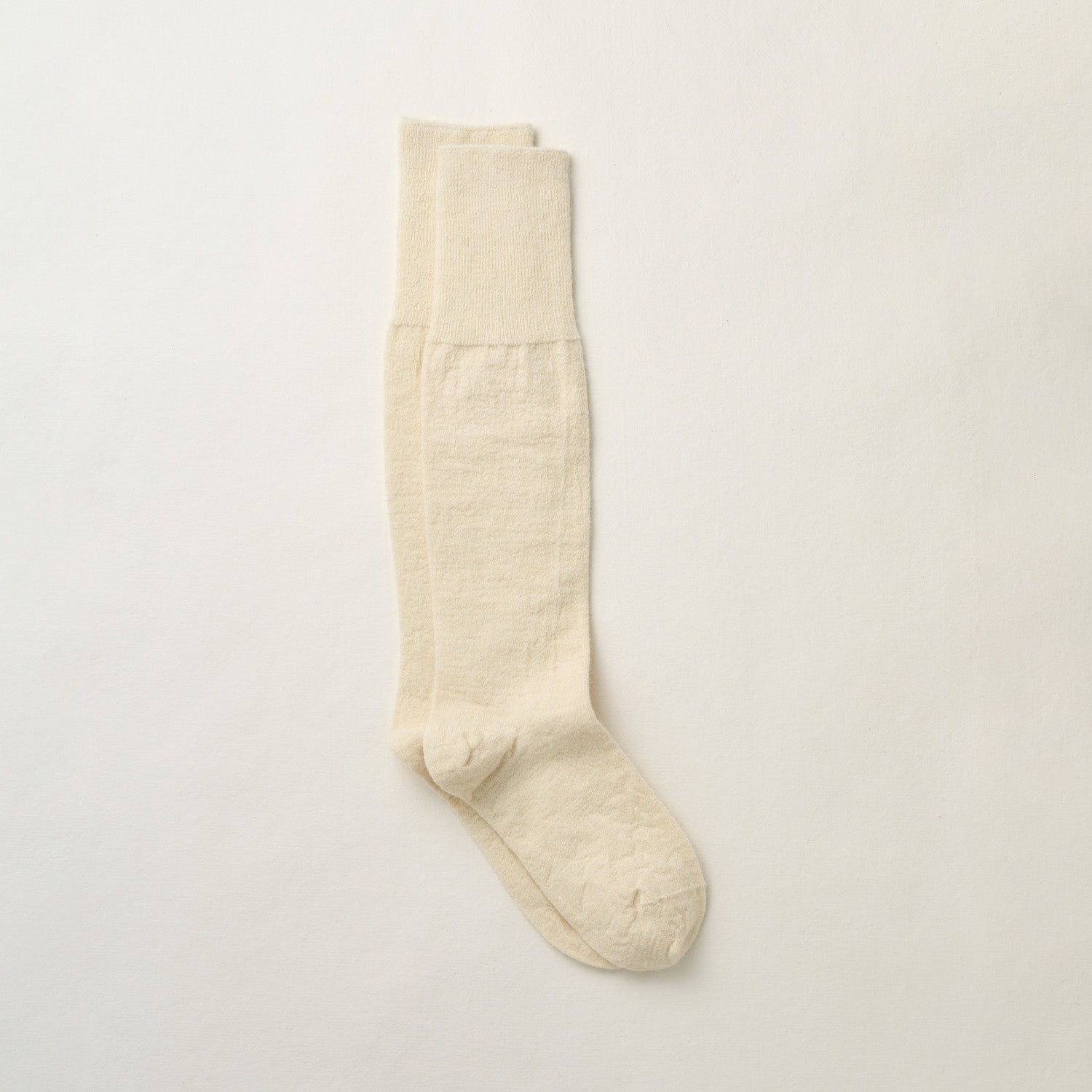 2027年3月納品｜7-5033｜Baby Alpaca Fine Gauge Knee Socks