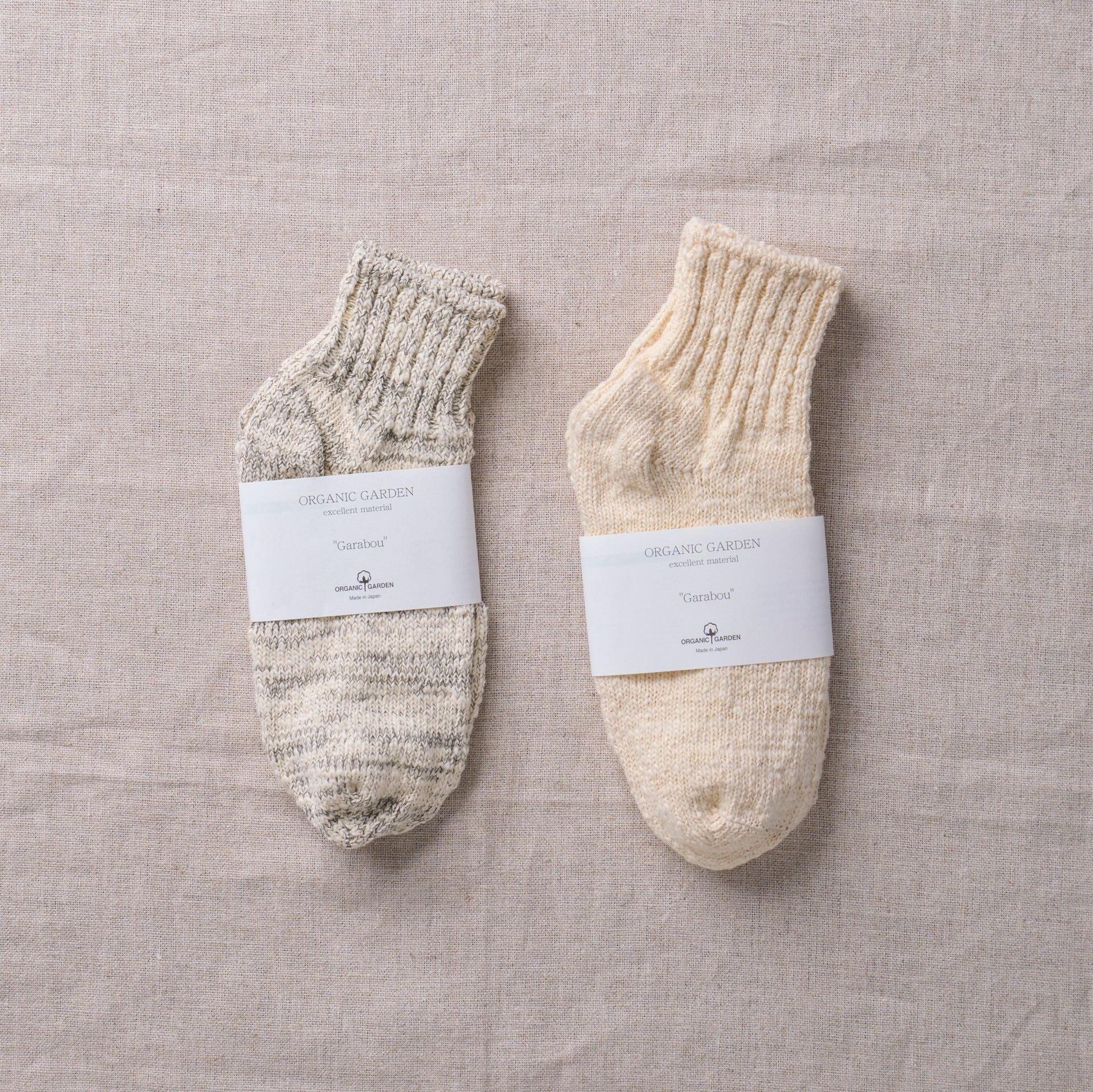 8-0001｜Garabou socks ankle length