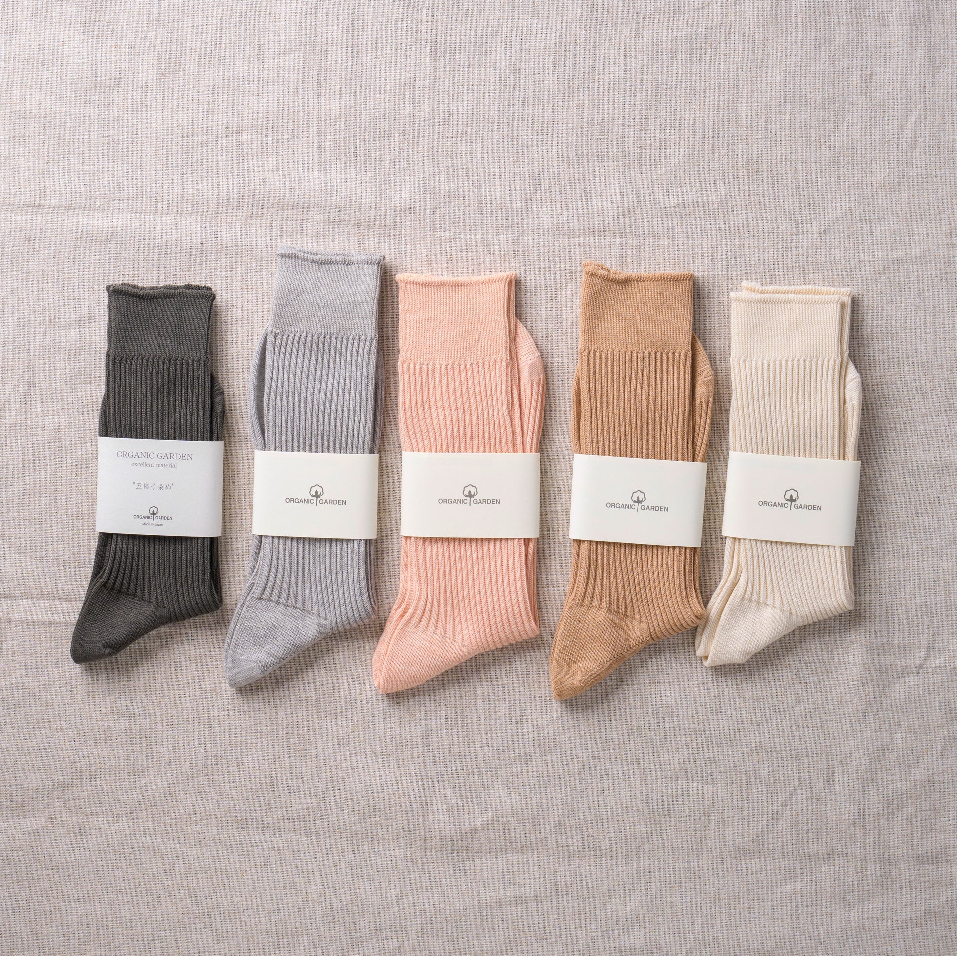 8-0010/8-0011｜100% cotton ribbed socks