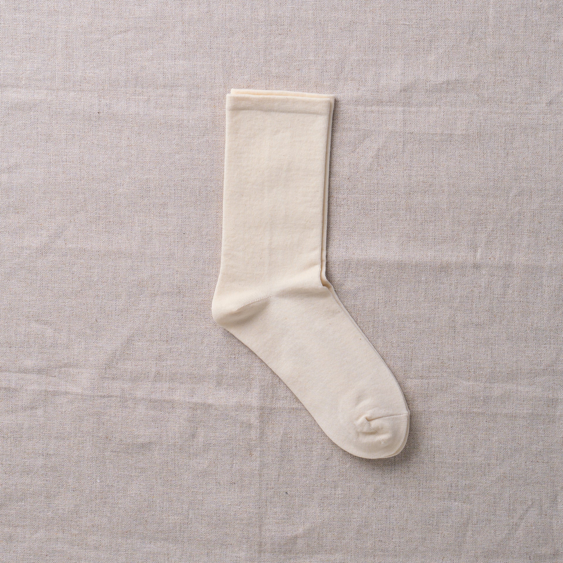 8-0013｜Basic plain socks without elastic