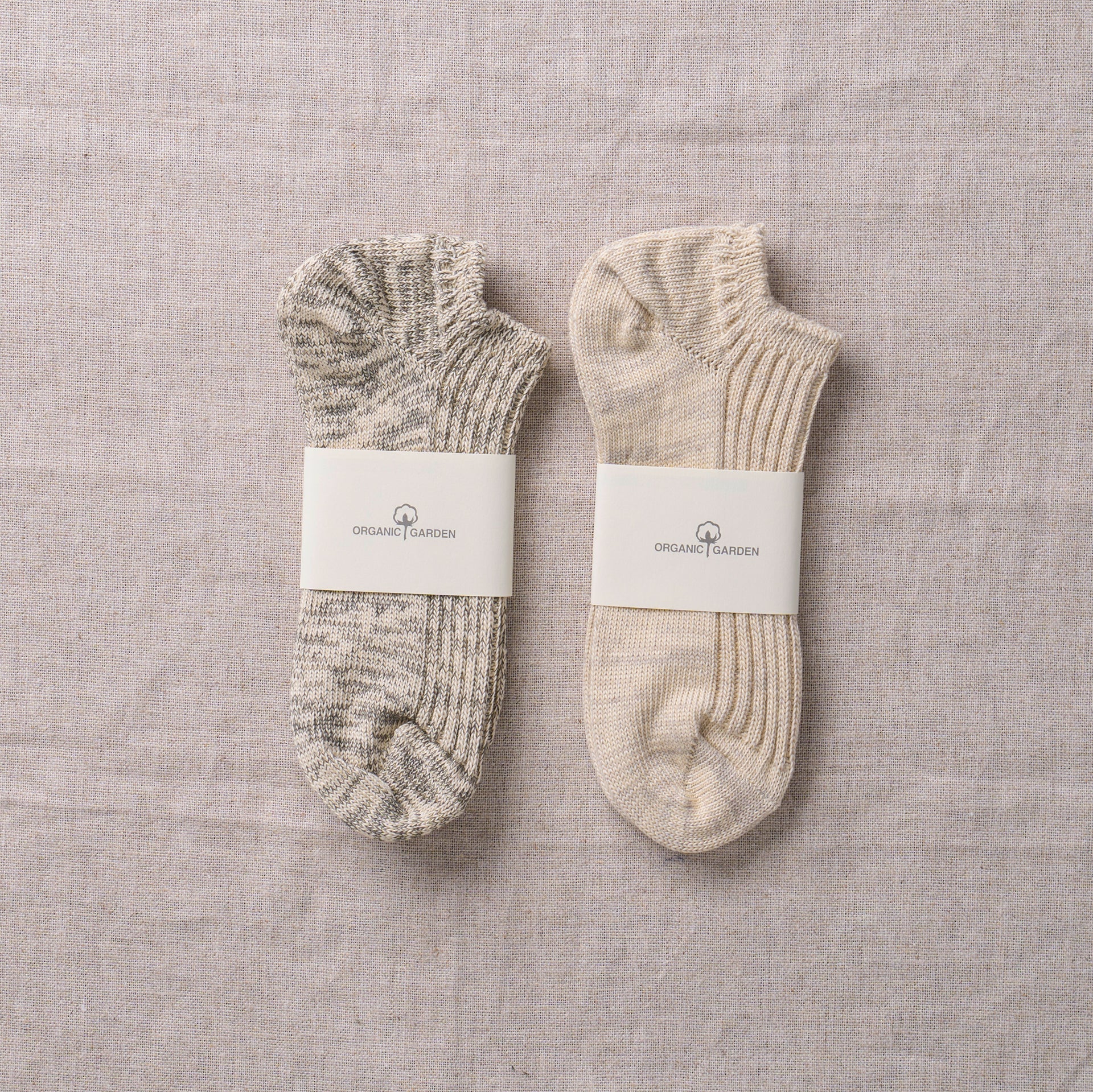 8-0030｜Supima rib sneaker socks